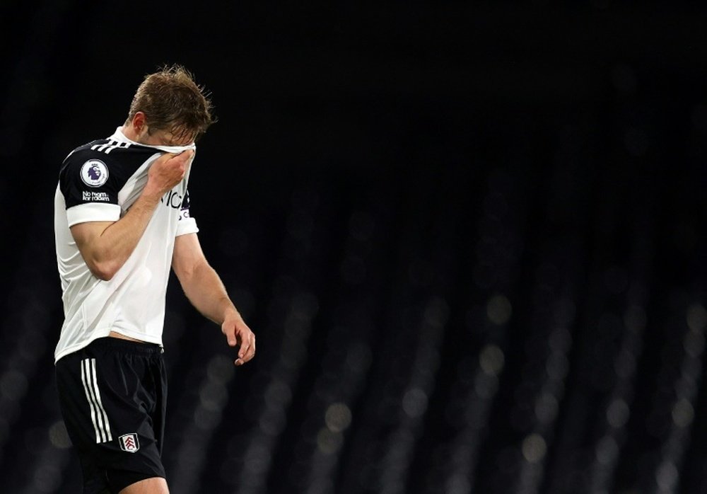 Fulham relégué en Championship. AFP