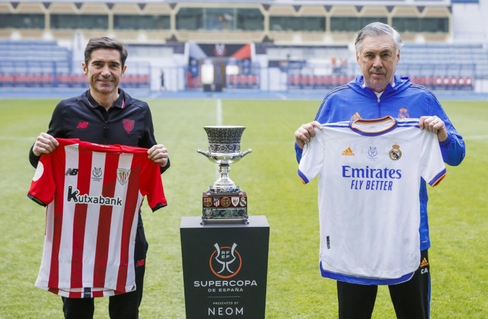 Ancelotti en quête de son premier titre. AFP