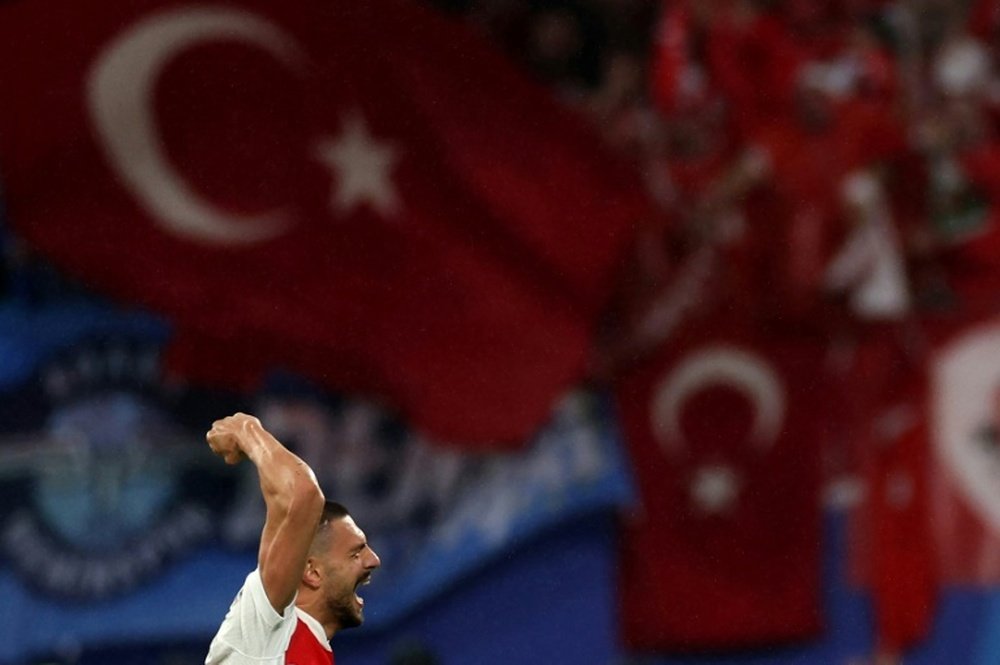 L'UEFA ouvre une enquête sur le Turc Demiral pour un geste controversé. AFP