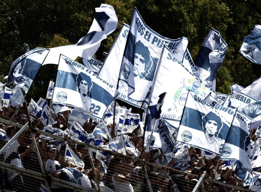 Le stade Unico de La Plata renommé Diego Armando Maradona. AFP