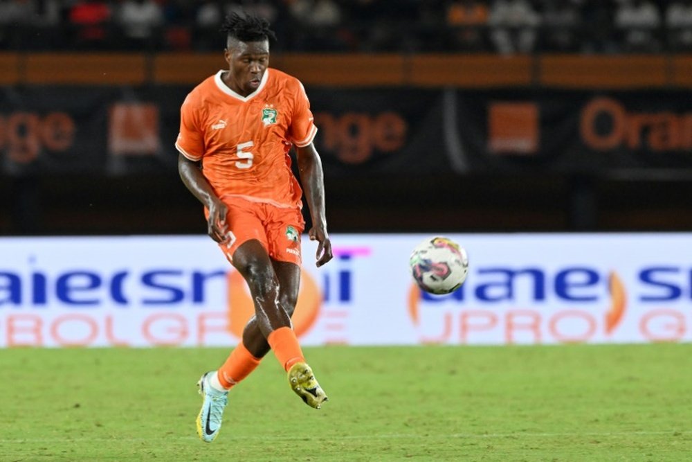 L’ascension de Wilfried Singo avec la Côte d'Ivoire. AFP