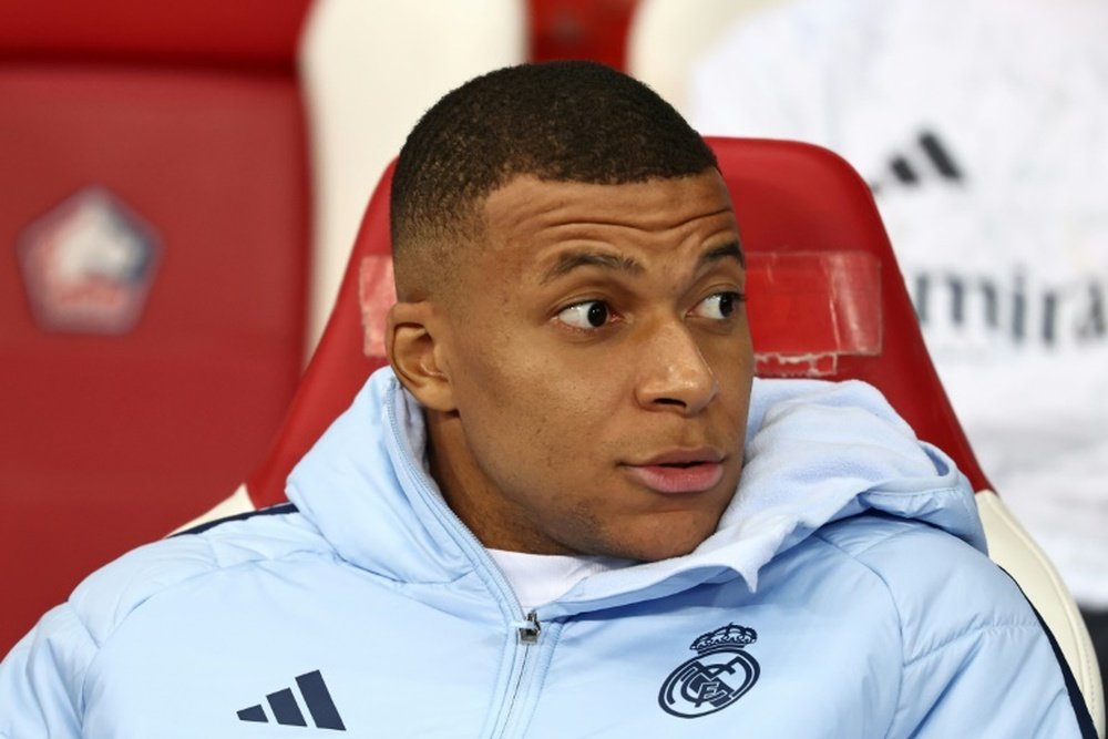 Mbappé en litige avec le PSG. AFP