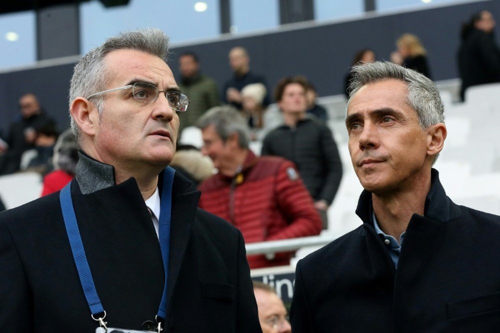 Le directeur sportif de Bordeaux visé par une plainte pour escroquerie. AFP