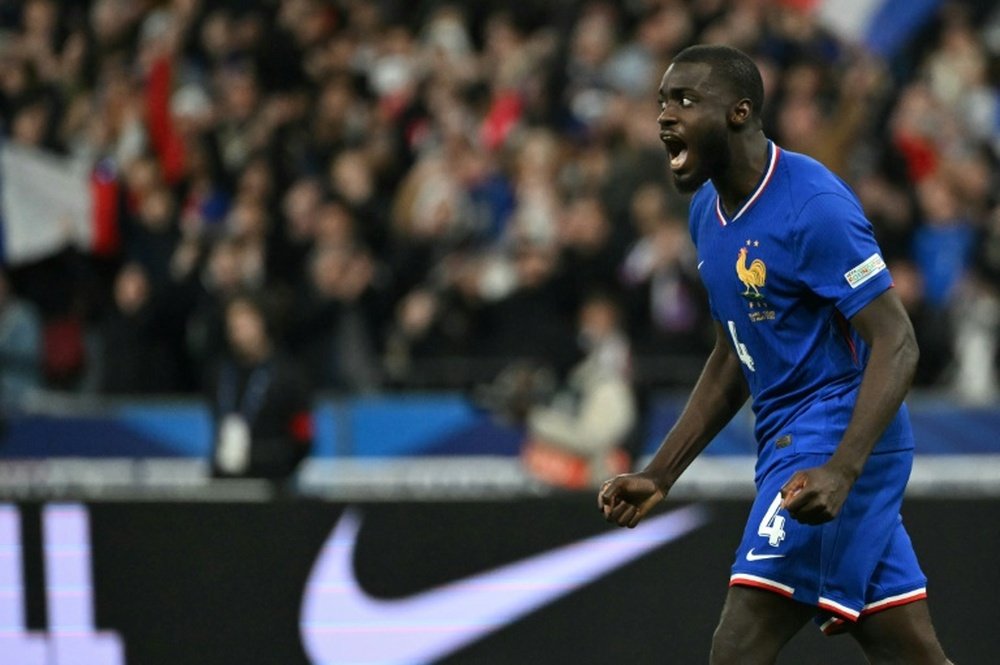 Le défenseur international français Dayot Upamecano. AFP