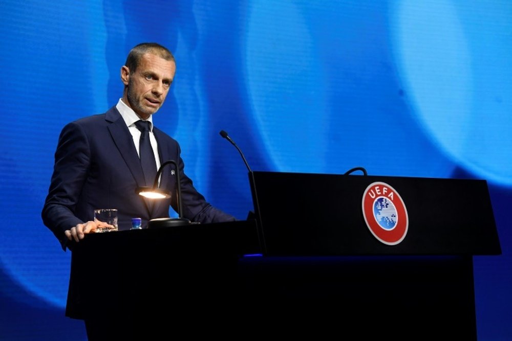 Les demi-finales de C1 ne sont pas menacées, estime le patron de l'UEFA. AFP