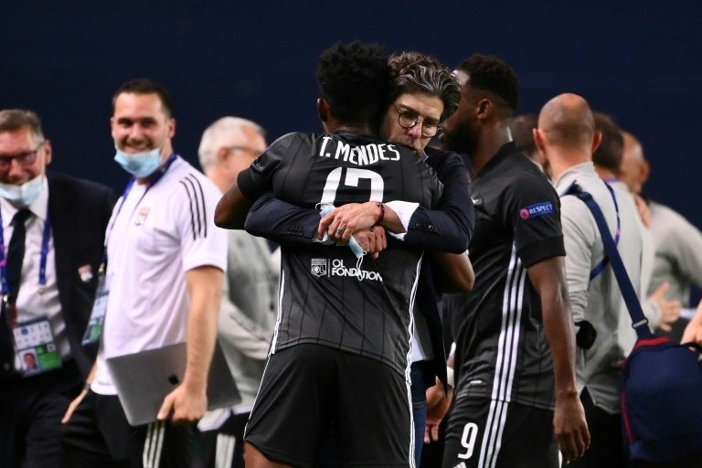 Juninho revient sur l'exploit de son équipe. AFP