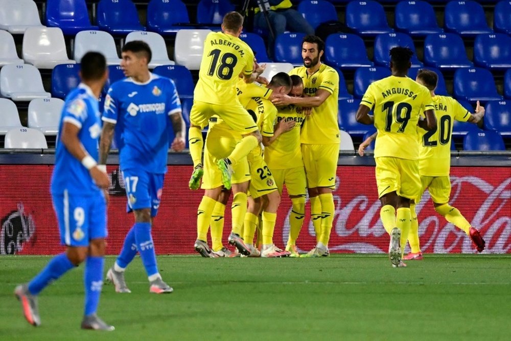 Villarreal bat Getafe et consolide sa 5e place. AFP