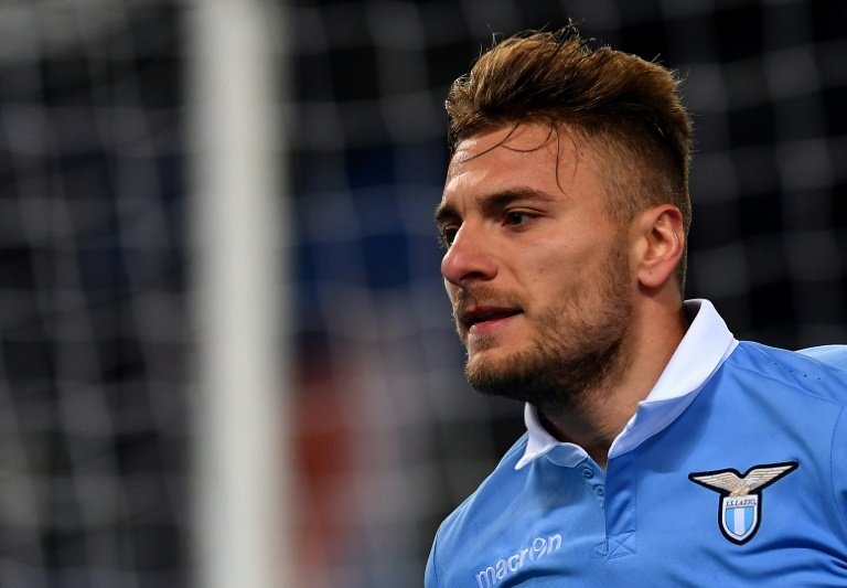 Le buteur de la Lazio Ciro Immobile. AFP