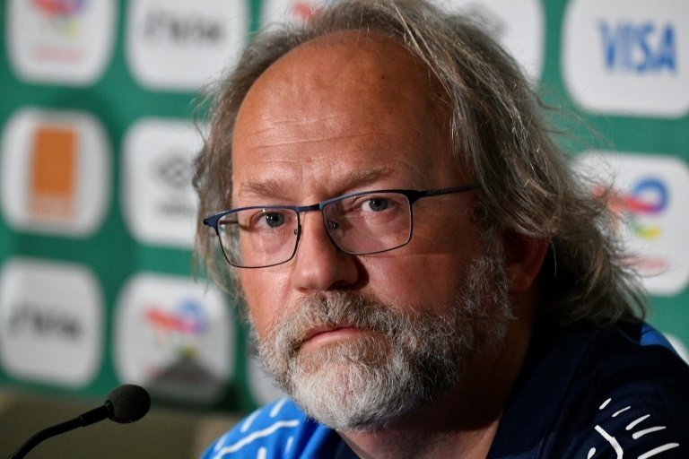 Tom Saintfiet, le bon génie belge de la Gambie. AFP