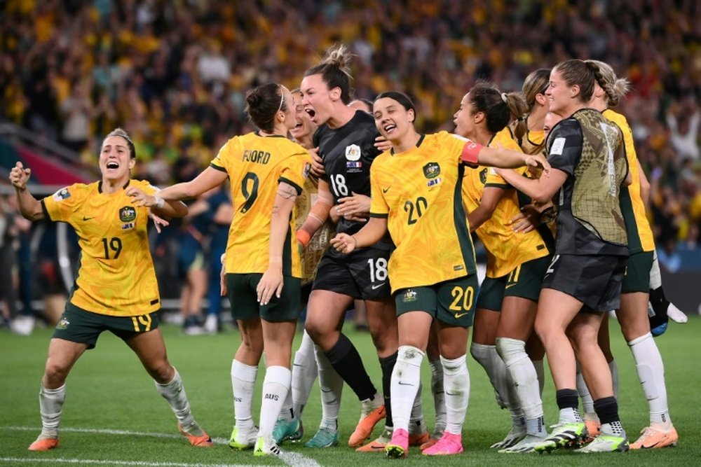 Australiennes et Anglaises pour une première finale dans un Mondial. AFP