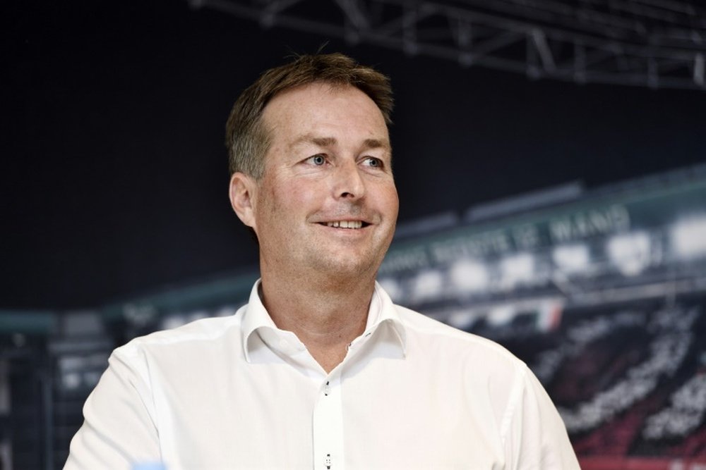 Kasper Hjulmand prendra la tête la sélection après l'Euro. AFP