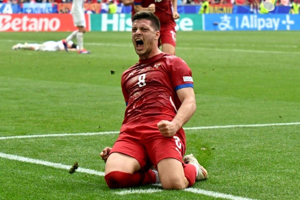 Jovic arrache le nul pour la Serbie contre la Slovénie. AFP