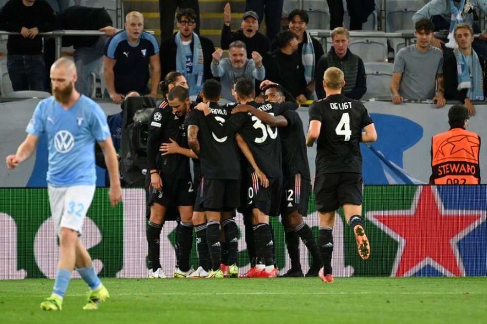 La Juventus lance sa saison à Malmö. afp