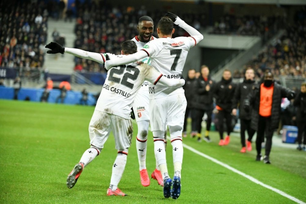 Rennes met fin au rêve de Belfort et file en demie. AFP