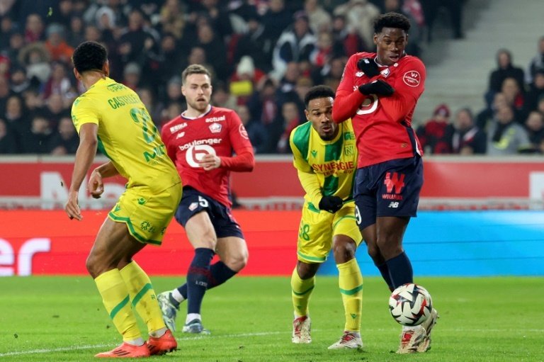 Lille débute l'année par un match nul décevant contre Nantes