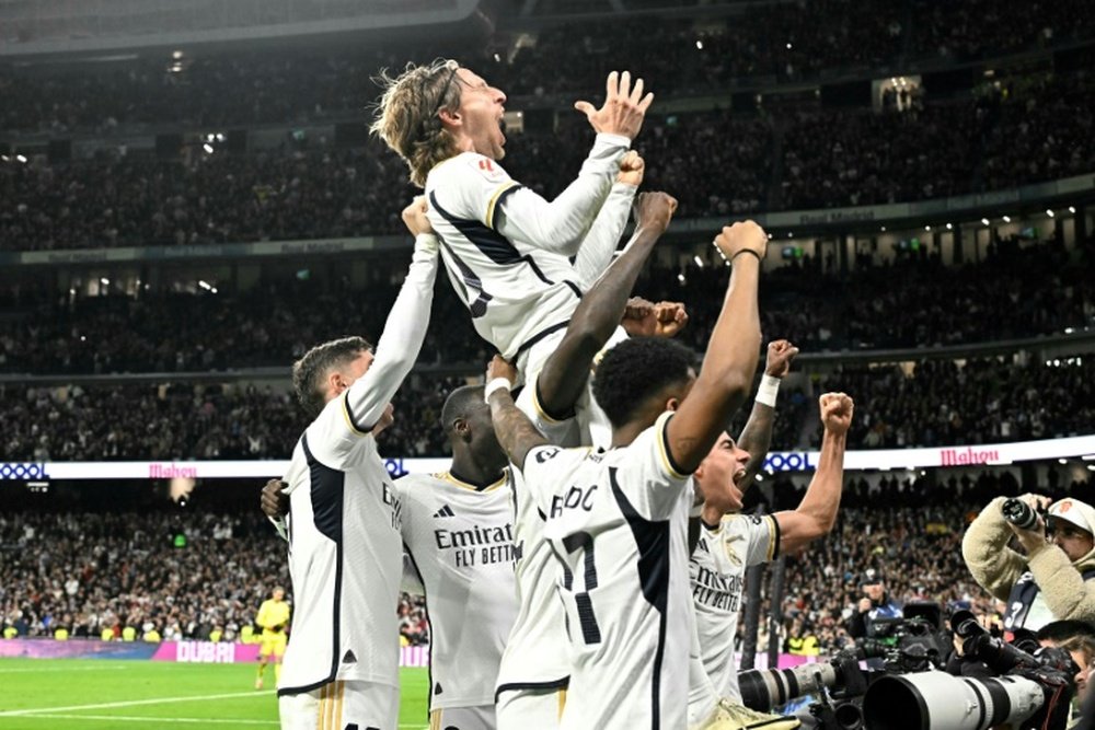 Le Real Madrid remercie Modric et reprend sa marche vers le titre. AFP