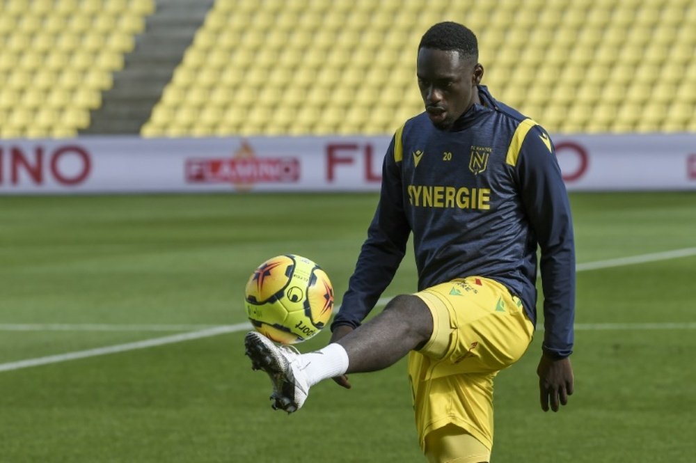 Jean-Kévin Augustin envoyé en équipe réserve du FC Nantes. afp
