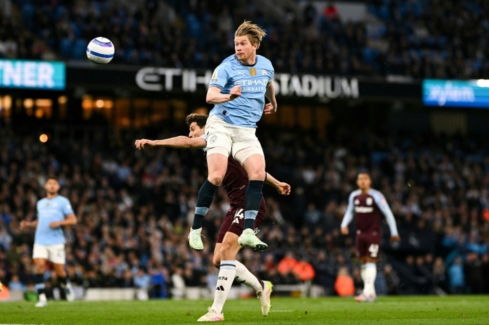 Le milieu offensif belge de Manchester City Kevin De Bruyne. AFP