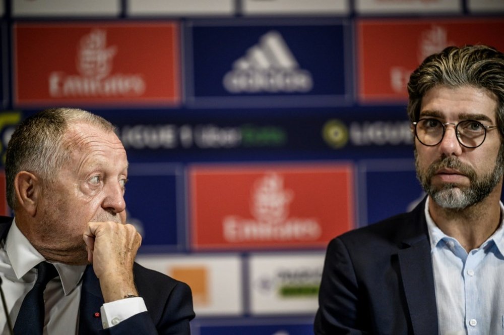 Juninho, directeur sportif de Lyon, explique les raisons de son départ. AFP