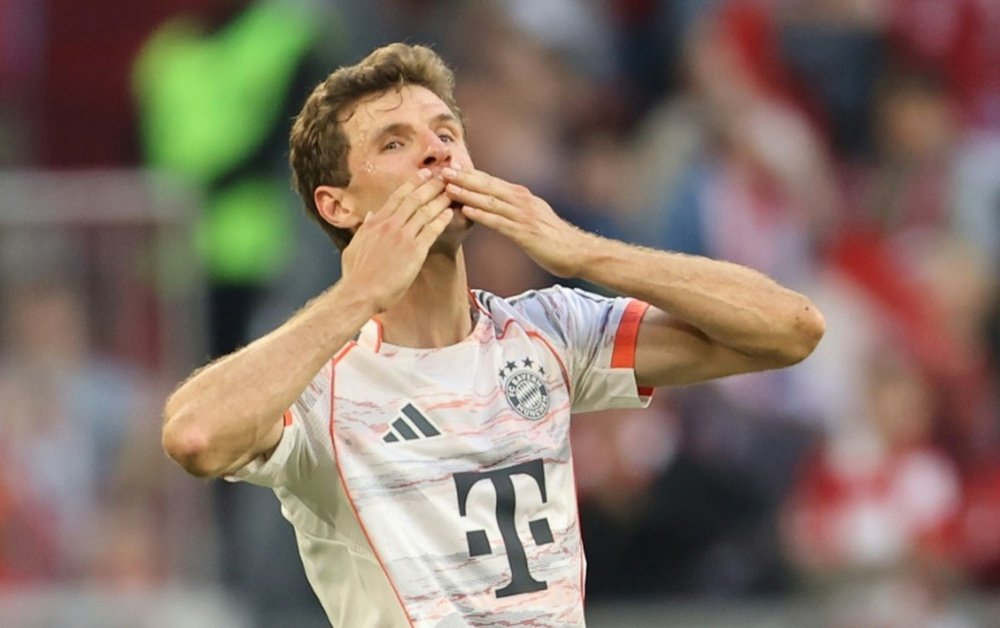 Thomas Müller à Munich le 10 mai 2025. AFP