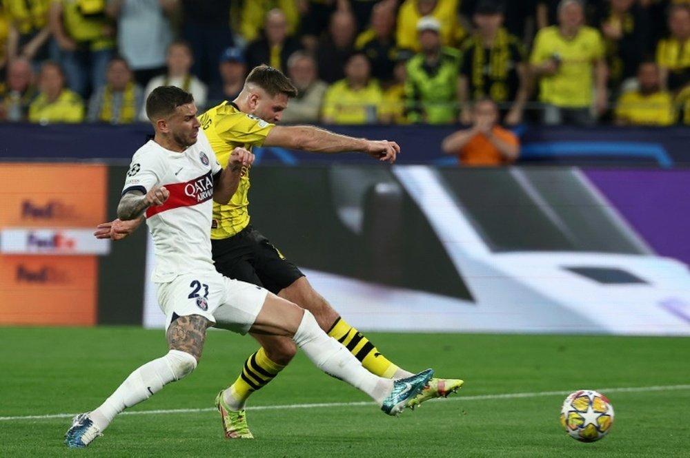 Lucas Hernandez, premier Français officiellement forfait pour l'Euro. AFP