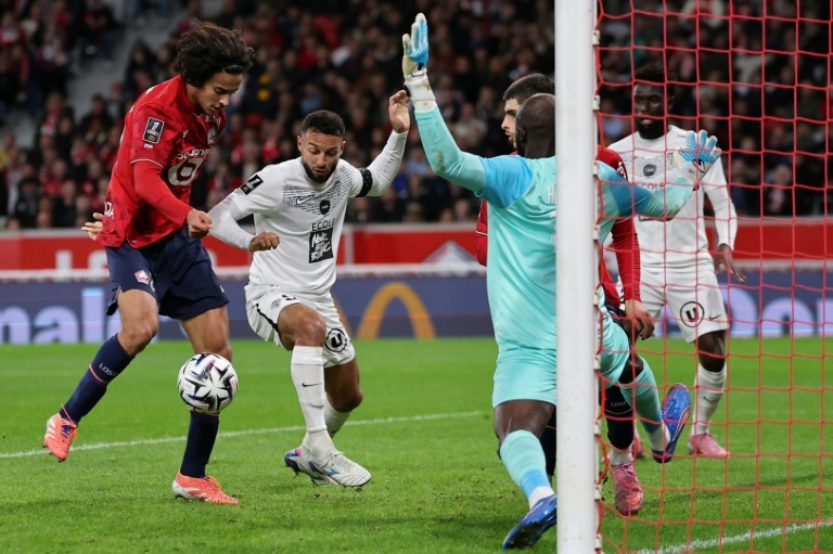 Victoire des 'Dogues', en manque d'efficacité, contre le SCO Angers