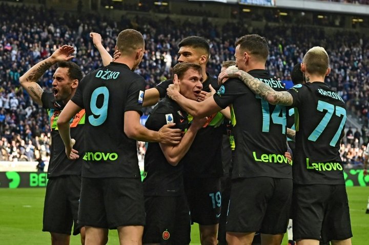 L'Inter Milan recolle à la tête en dominant l'Hellas (2-0). AFP