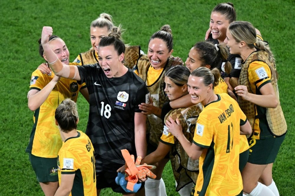 L'Australie va se mesurer aux championnes d'europe anglaises. AFP