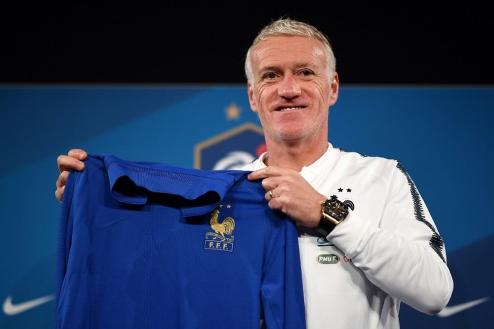 Deschamps se livre. AFP