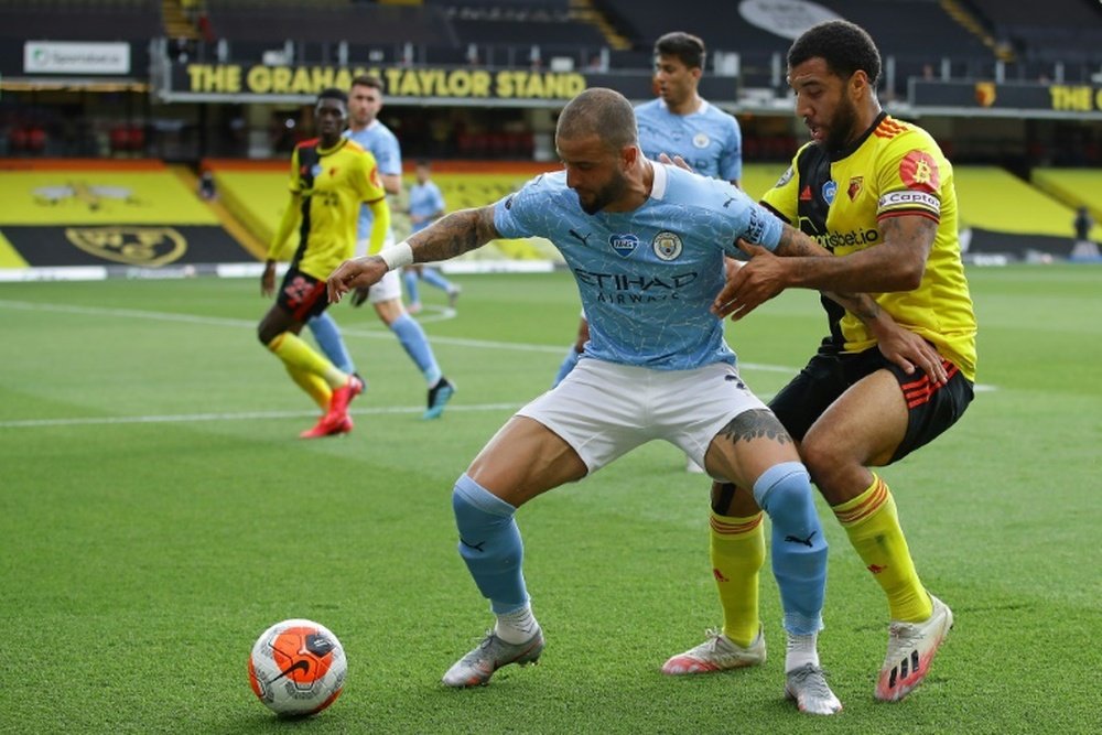 C1: Kyle Walker, le roc méconnu de Manchester City. AFP