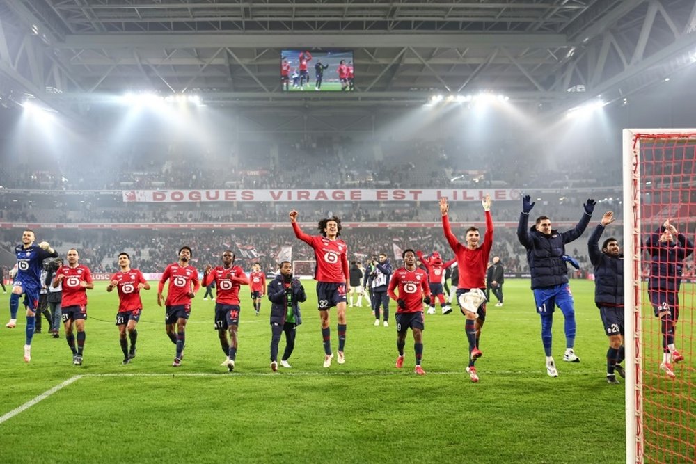 Lille renverse Nice (2-1) et monte enfin sur le podium