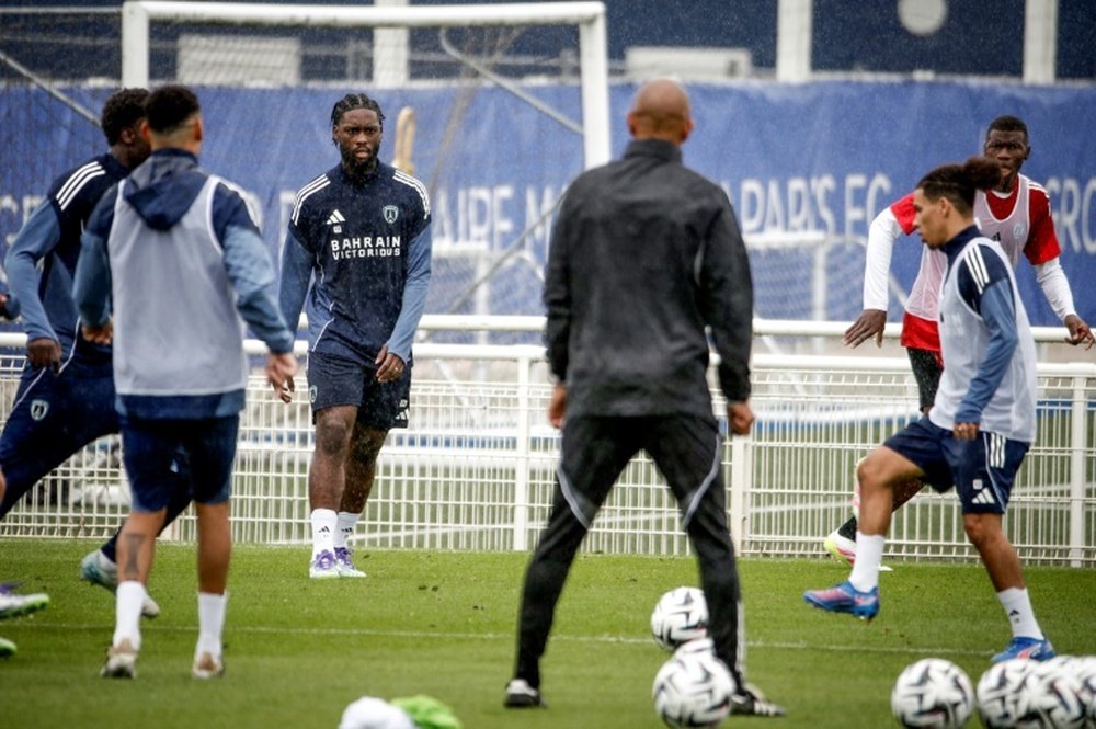 Le Paris FC a repris l'entrainement. AFP