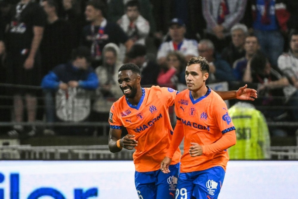 Match complètement fou entre l'OL et l'OM. AFP