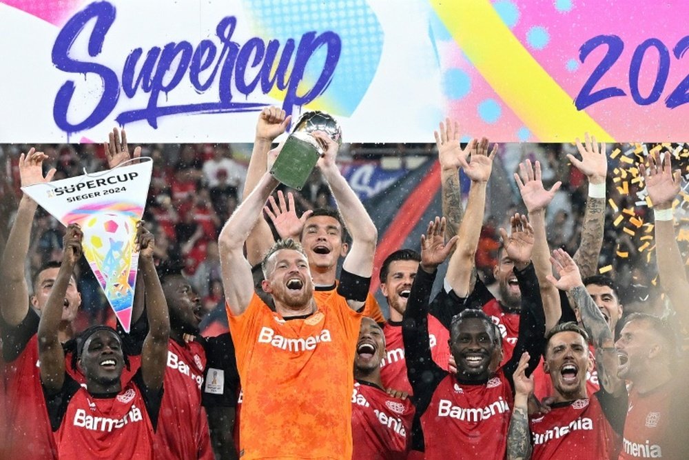 Le Bayer Leverkusen remporte un nouveau titre. AFP