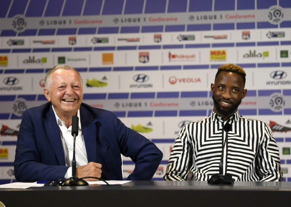 Aulas promet que Dembélé ne va pas partir de Lyon. AFP