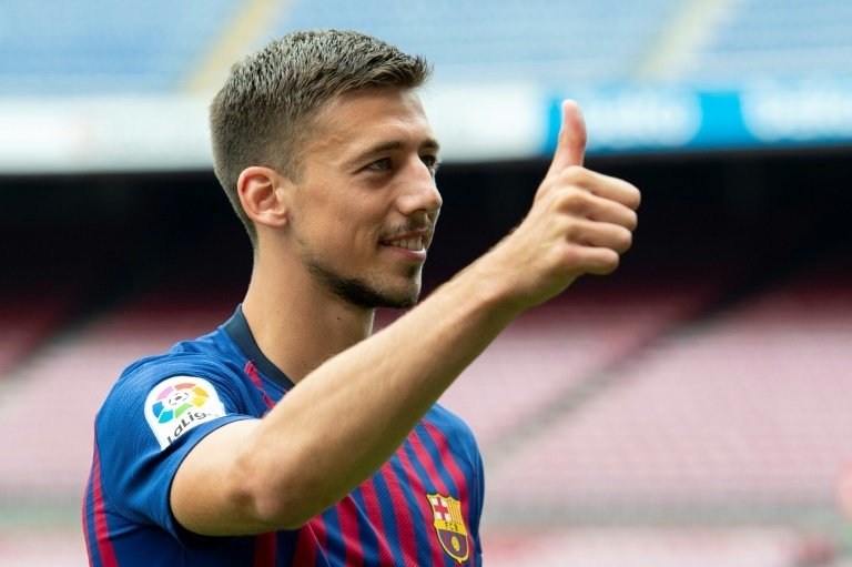 Le défenseur français Clément Lenglet. AFP
