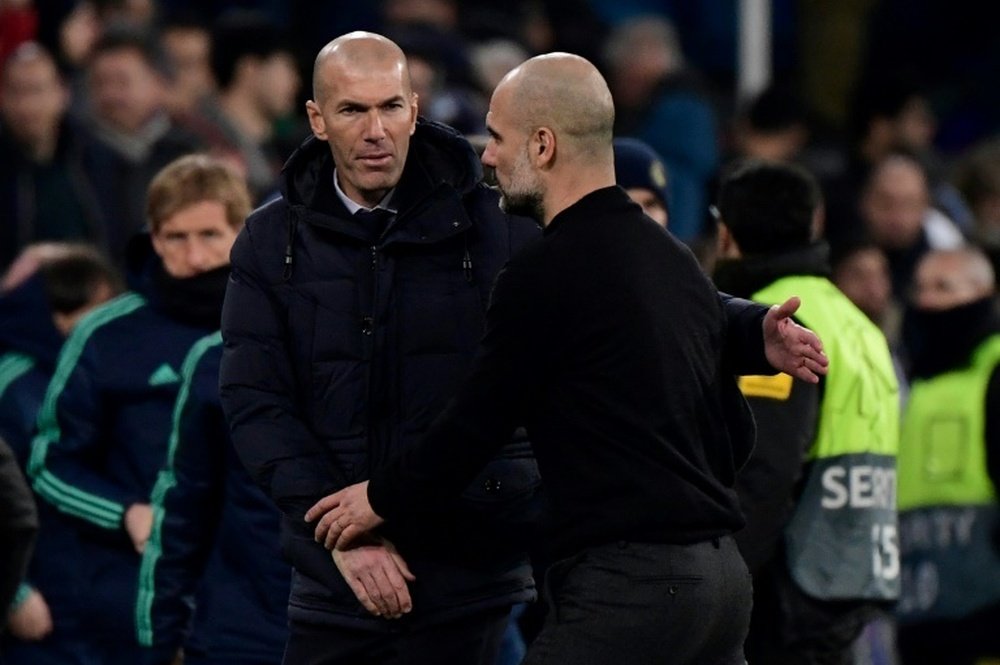 Guardiola et City remportent le duel de tacticiens face au Real Madrid. AFP