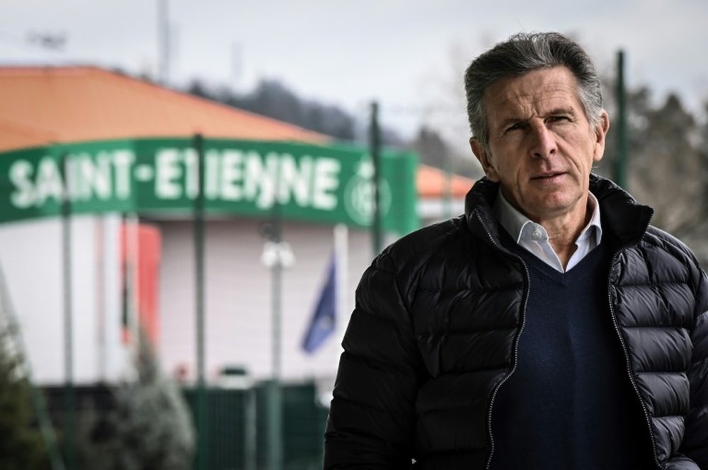 Puel espère voir Saint-Etienne garder le cap sans Thuilot. AFP