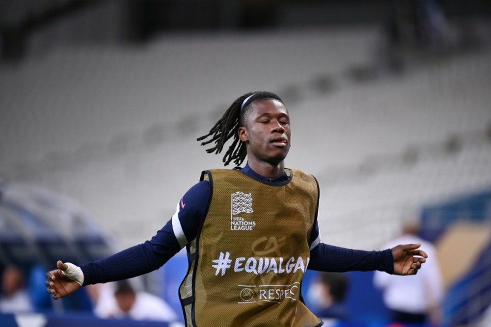 Eduardo Camavinga, le plus jeune de l'après-guerre. afp