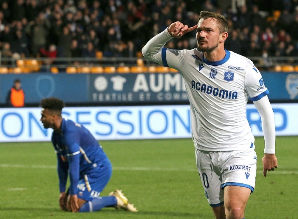 L1: Auxerre arrache le nul à Troyes. AFP