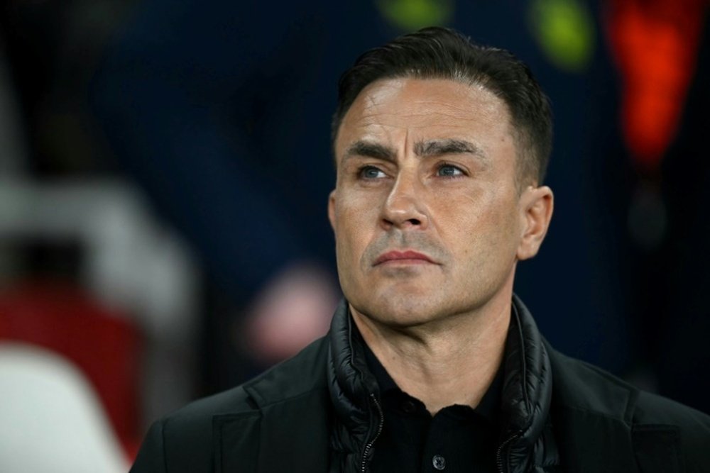 Fabio Cannavaro n'est plus l'entraîneur du Dinamo Zagreb. AFP