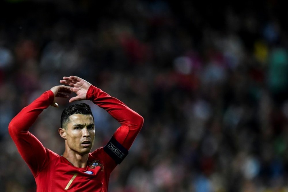 L'attaquant vedette du Portugal, Cristiano Ronaldo. AFP