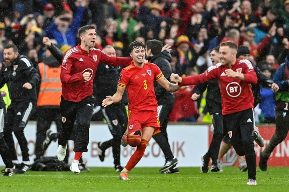 Le pays de Galles se qualifie pour le Mondial au Qatar. afp
