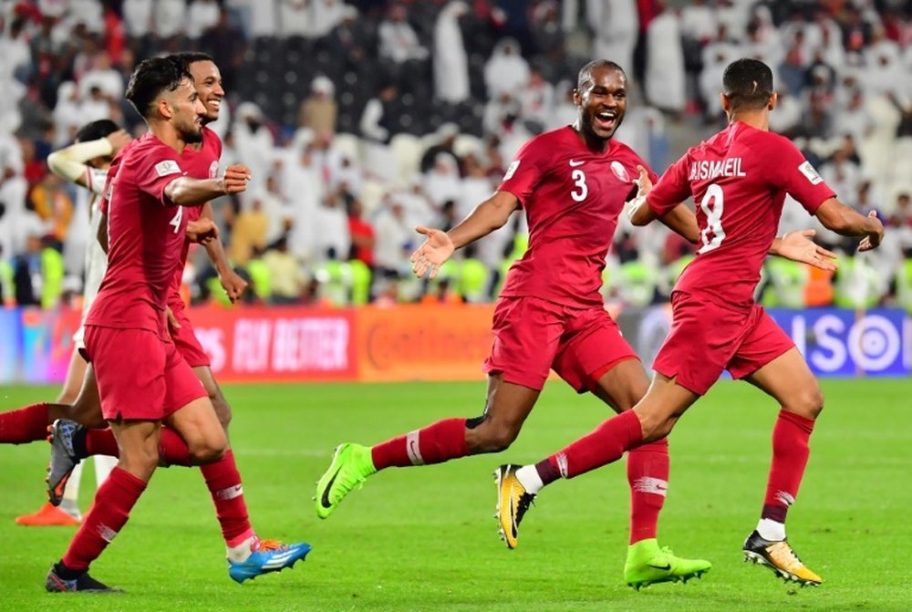 La joie des Qataris. AFP