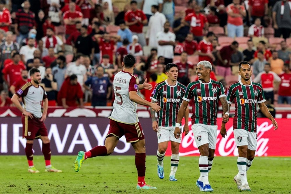 Fluminense, vainqueur d'Al-Ahly, se hisse en finale. AFP
