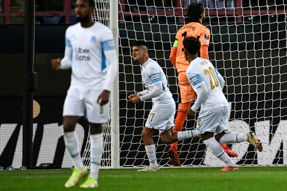 L'OM fait du gâchis à Moscou. AFP