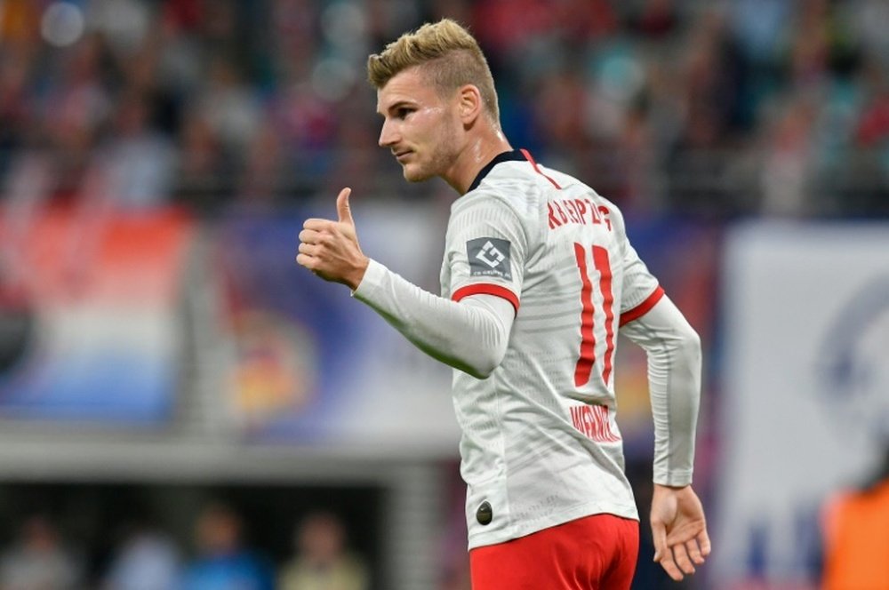 Leipzig-Lyon: Timo Werner, le retour du buteur. AFP