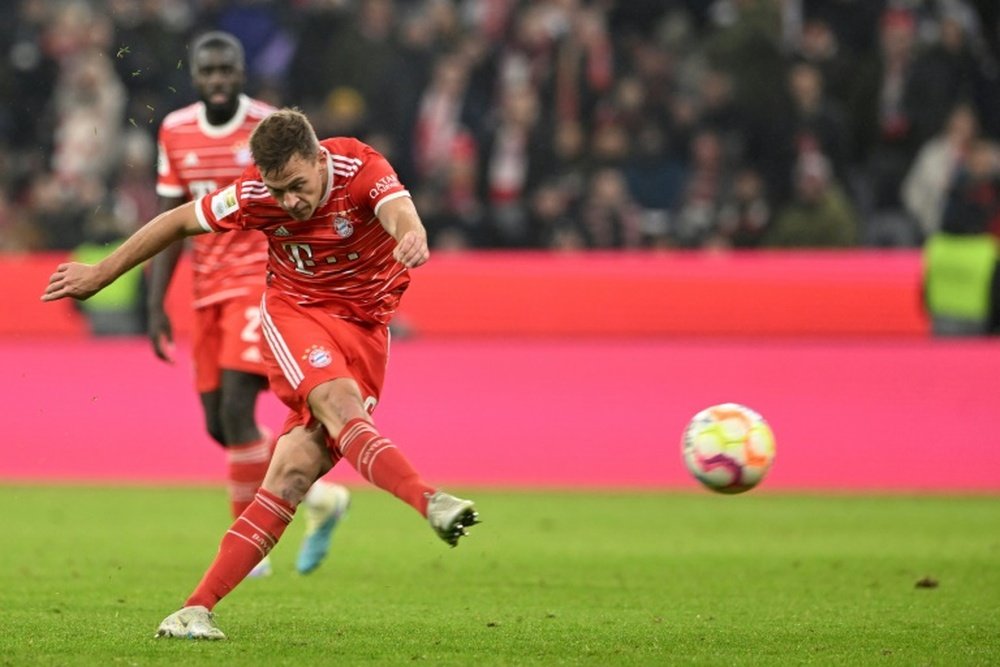 Allemagne: le Bayern s'en sort grâce à Kimmich, Leipzig se rapproche. AFP