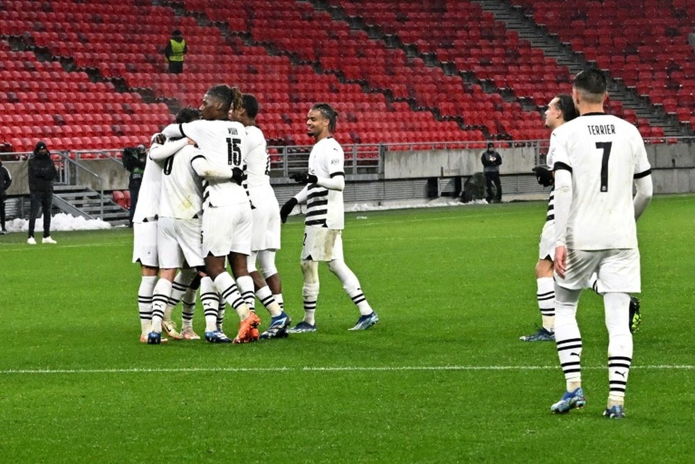 Rennes bat Haïfa, poursuivra en Ligue Europa. AFP