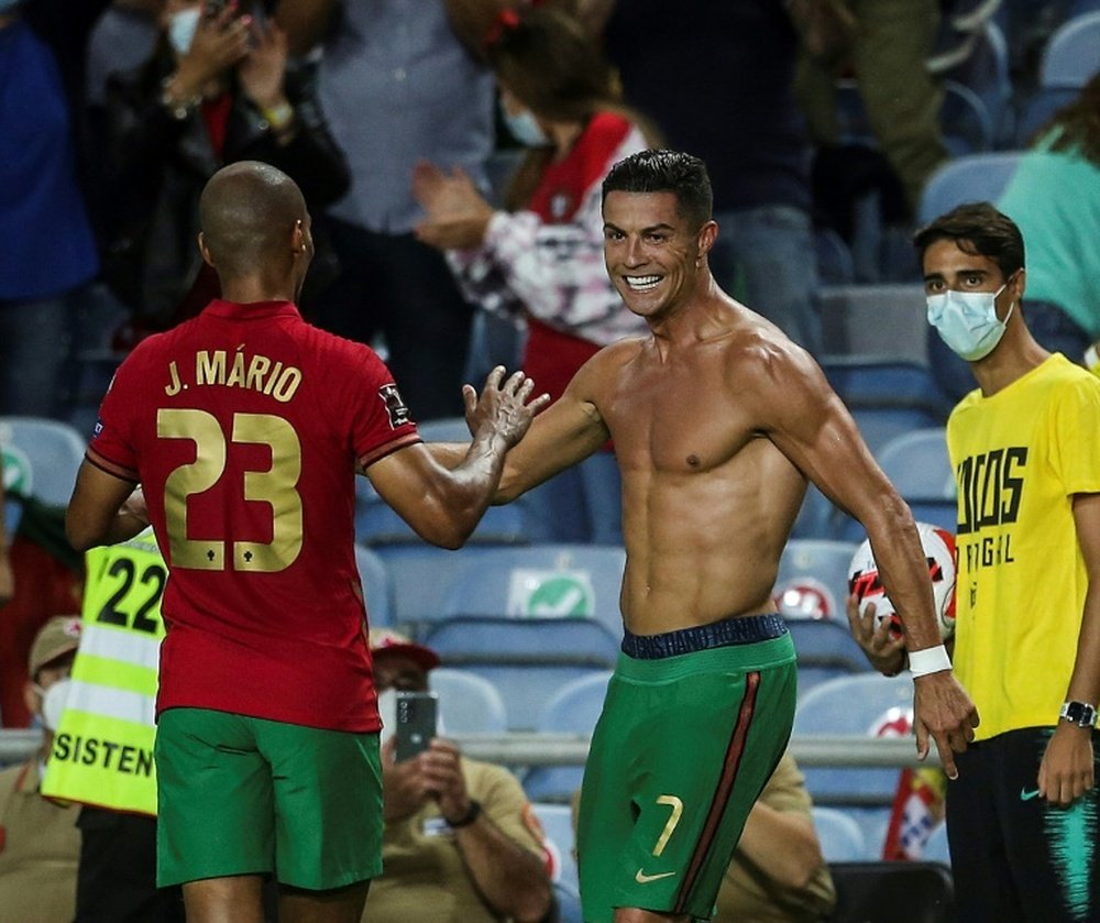 Ronaldo fait gagner le Portugal, la France stagne. AFP